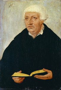 Portrét Johannese Bugenhagena od Lucas Cranach