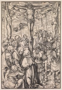 Umučení: Ukřižování od Lucas Cranach