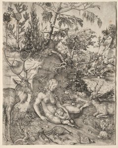 Pokání svatého Jana Zlatoústého od Lucas Cranach