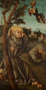 Stigmatizace hl. Franziskus od Lucas Cranach d. Ä.