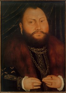 Johann Friedrich Velkorysý od Lucas Cranach der Jüngere