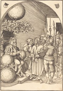 Kristus před Herodem od Lucas Cranach the Elder