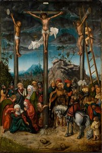 Ukřižování od Lucas Cranach the Elder