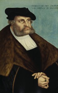 Kurfiřt Fridrich Moudrý od Lucas Cranach the Elder