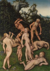 Konec stříbrného věku (?). Kolem roku 1530 od Lucas Cranach the Elder