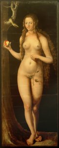 Eva od Lucas Cranach the Elder