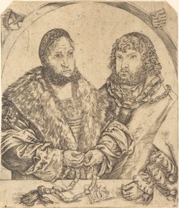 Fridrich Moudrý a Jan Konstant Saský od Lucas Cranach the Elder