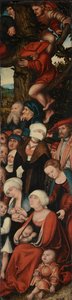 Německy: Die Predigt Johannes des Täufers Kázání Jana Křtitele od Lucas Cranach the Elder