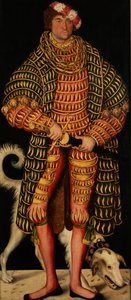 Německy: Herzog Heinrich der Fromme (1473-1541) vévoda Jindřich Pobožný od Lucas Cranach the Elder