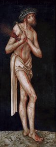 Německy: Sündenfall: Adam trpící Kristus od Lucas Cranach the Elder