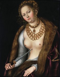 Lucretia od Lucas Cranach the Elder