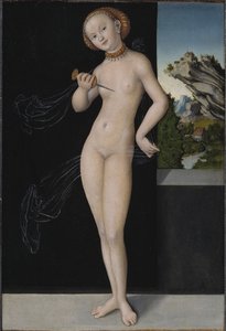 Lukrécie, 1528 od Lucas Cranach the Elder