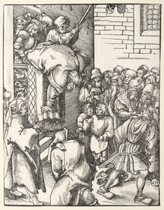 Umučení svatého Jakuba Menšího. od Lucas Cranach the Elder