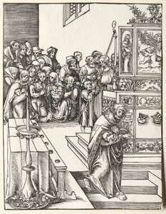 Umučení svatého Jana. od Lucas Cranach the Elder