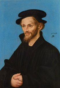 Portrét Philippa Melanchtona od Lucas Cranach the Elder