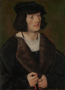Portrét muže s růžencem, ca. 1508. od Lucas Cranach the Elder