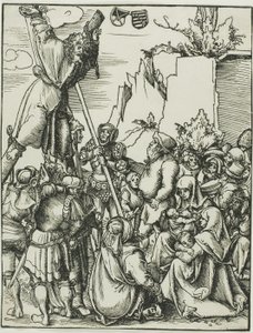 Svatý Ondřej, z knihy Umučení apoštolů od Lucas Cranach the Elder