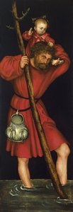 Saint Christopher, asi 1514 od Lucas Cranach the Elder