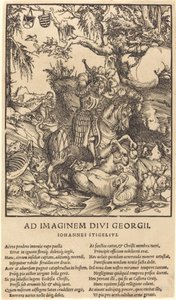 Svatý Jiří a drak od Lucas Cranach the Elder
