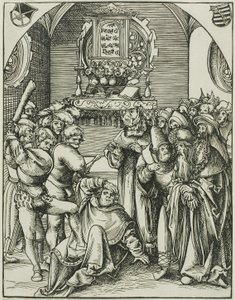 Svatý Juda z knihy Umučení apoštolů od Lucas Cranach the Elder