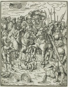 Svatý Pavel, z knihy Umučení apoštolů od Lucas Cranach the Elder
