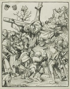 Svatý Petr, z knihy Umučení apoštolů od Lucas Cranach the Elder
