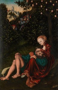 Samson a Dalila, ca. 1528-30. od Lucas Cranach the Elder