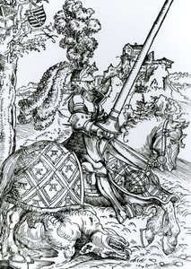 Svatý Jiří na koni, 1507 od Lucas Cranach the Elder