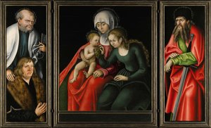 Feilitzschův oltářní obraz od Lucas Cranach the Elder