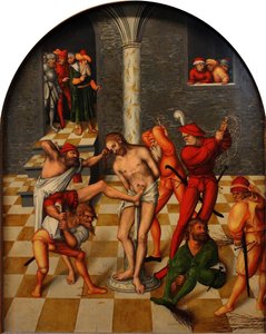 Bičování Krista, 1538 od Lucas Cranach the Elder