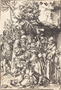 Umučení svaté Barbory od Lucas Cranach the Elder