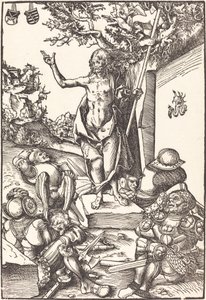 Vzkříšení od Lucas Cranach the Elder