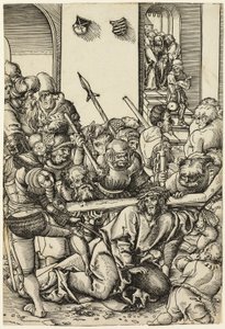 Cesta na Kalvárii, z pašijí od Lucas Cranach the Elder