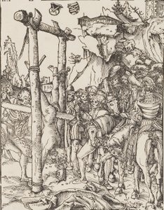 Řezání na svatého Šimona Zelotese od Lucas Cranach the Elder