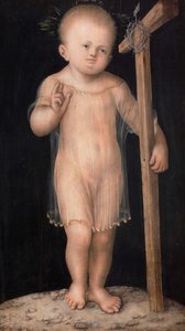 Žehnání dítěte [recto]; Bolestný muž [verso]