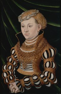 Portrét saské princezny Markéty od Lucas Cranach the Elder and workshop