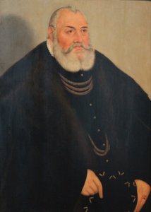 Portrét Jiřího Pobožného z Brandenburgu-Ansbachu od Lucas Cranach the Younger
