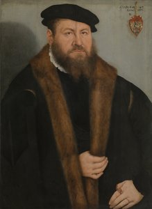 Portrét muže, 1557 od Lucas Cranach the Younger