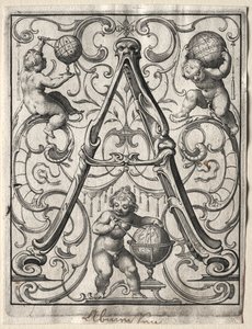 Nová brožurka ABC: A, 1627. od Lucas Kilian