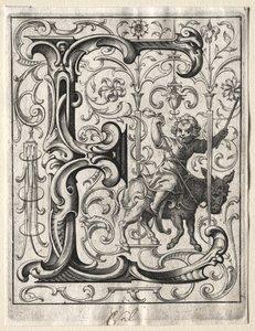 Nová brožurka ABC: E, 1627. od Lucas Kilian