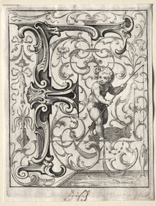 Nová brožurka ABC: F, 1627. od Lucas Kilian