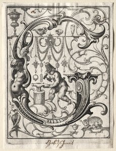 Nová brožurka ABC: G, 1627. od Lucas Kilian