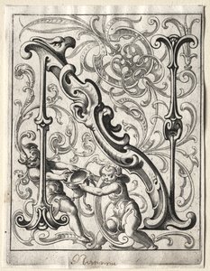 Nová brožurka ABC: N, 1627. od Lucas Kilian