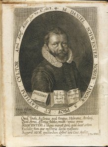 Portrét Daniela Schwentera 1585-1636 od Lucas Kilian