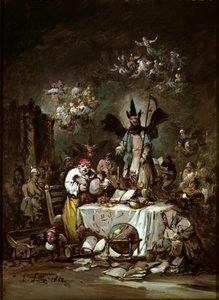 Alegorický rozmar. Chamtivost