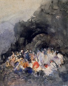 Skupina figurek od Eugenio Lucas Velázquez