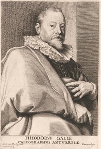 Theodore Galle / Theodorvs Galle / Calcographvs Antverpy od Lucas Vorsterman