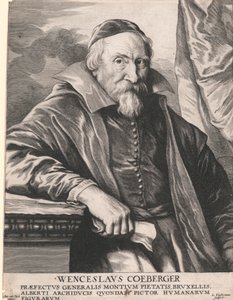Wenceslaus Coeberger, generální prefekt Mount of Piety, Brusel od Lucas Vorsterman