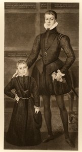 Henry, Lord Darnley (1545-1567) a jeho bratr Charles (1555-1576) z 