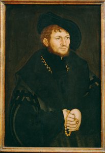 Caspar von Koeckeritz, Sasko ... od Lucas the Elder Cranach